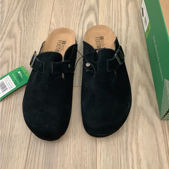 White Mountain ladies black suede leather clog❤️❤️❤️❤️ - Picture 5 of 15